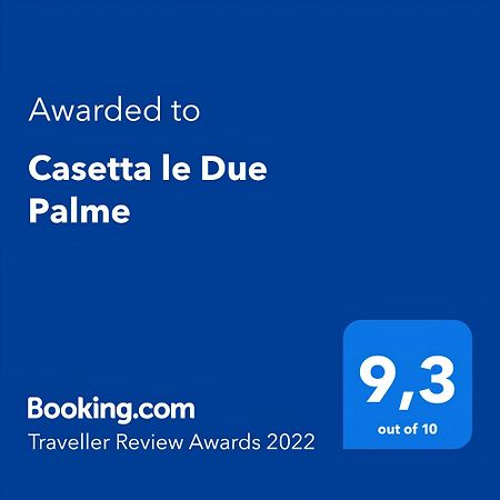 Casetta "Le Due Palme" Castellammare del Golfo Dış mekan fotoğraf